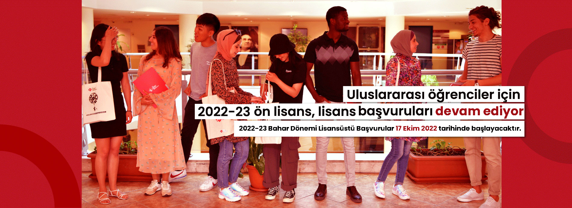 2022-2023 Uluslararası Öğrenci Başvuruları